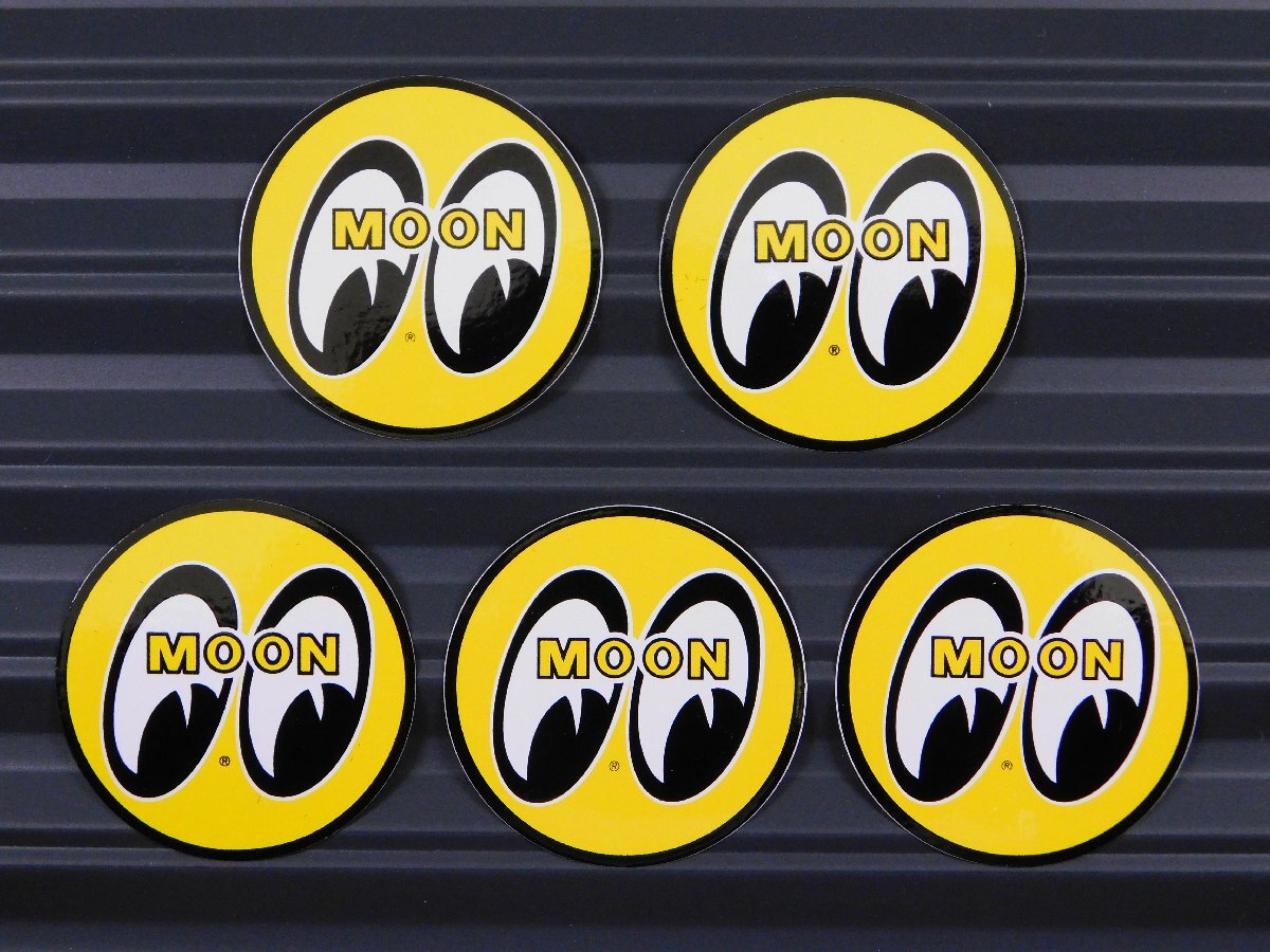 ◆送料\110◆【MOONEYES・ムーンアイズ】※《アイボールステッカー・直径40mm / 5枚セット》 DM055拍卖