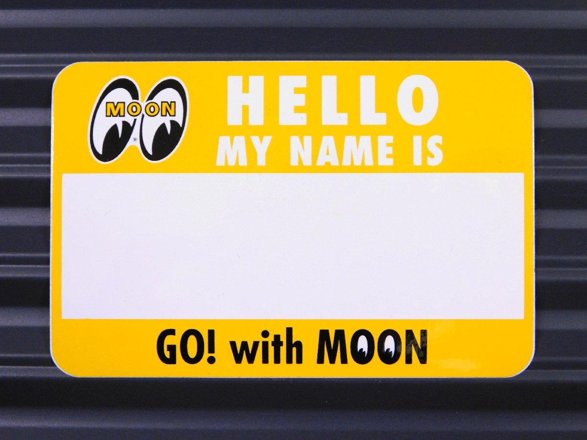 ◆送料\110◆【MOONEYES・ムーンアイズ】※ 《Hello My Name isステッカー》 DM243拍卖