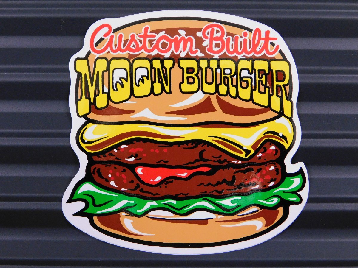 ◆送料\110◆【MOONEYES・ムーンアイズ】※《MOON BURGER・ムーンバーガーステッカー》 DM184拍卖