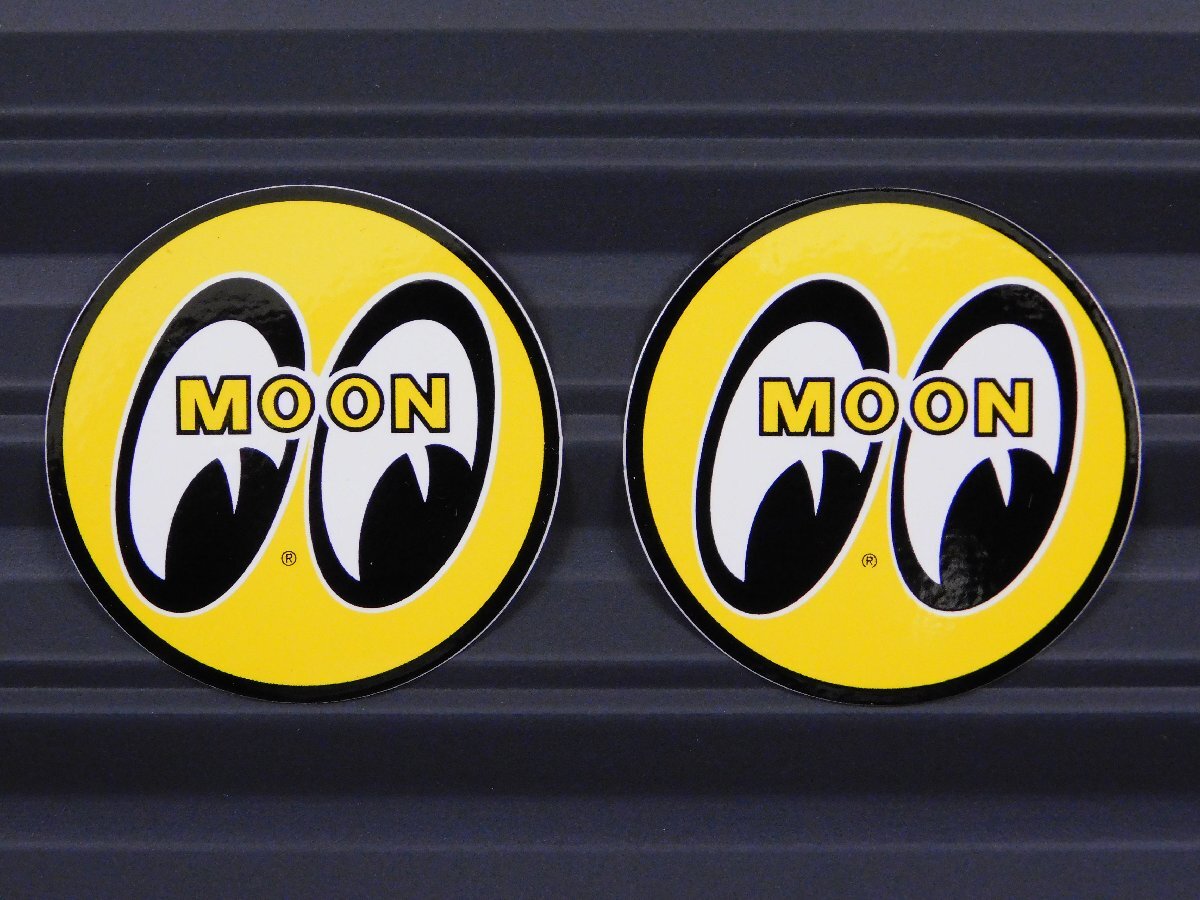 ◆送料\110◆【MOONEYES・ムーンアイズ】※《アイボールステッカー・直径40mm / 2枚セット》 DM055拍卖