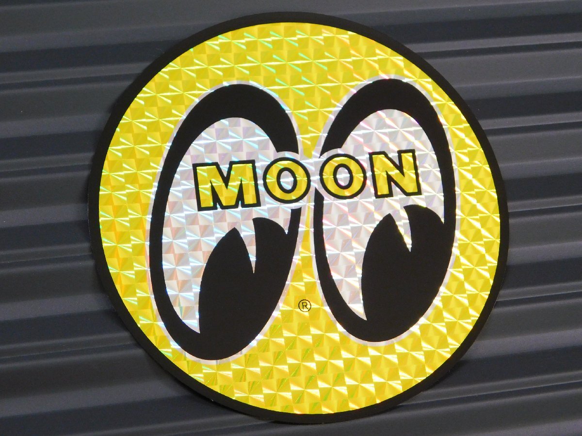 ◆送料\110◆【MOONEYES・ムーンアイズ】※《アイボール プリズムステッカー・直径100mm》 DM054拍卖