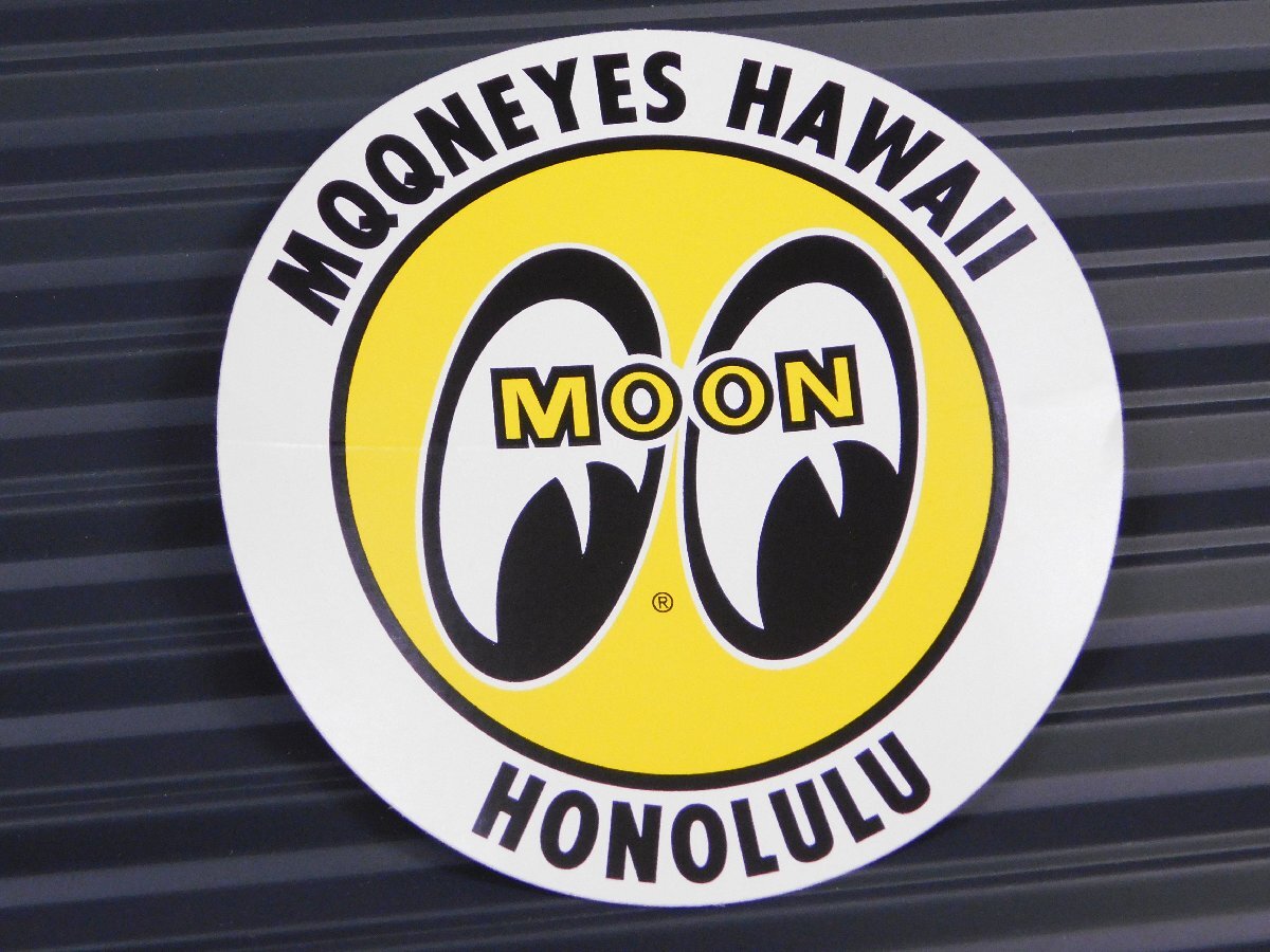 ◆送料\140◆【MOONEYES・ムーンアイズ】※《HAWAII デカールステッカー・直径127mm》 DM213HIL拍卖