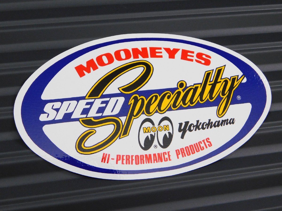 ◆送料\110◆【MOONEYES・ムーンアイズ】※《SPEED Specialtyステッカー》 DM113 スピードスペシャリティー拍卖