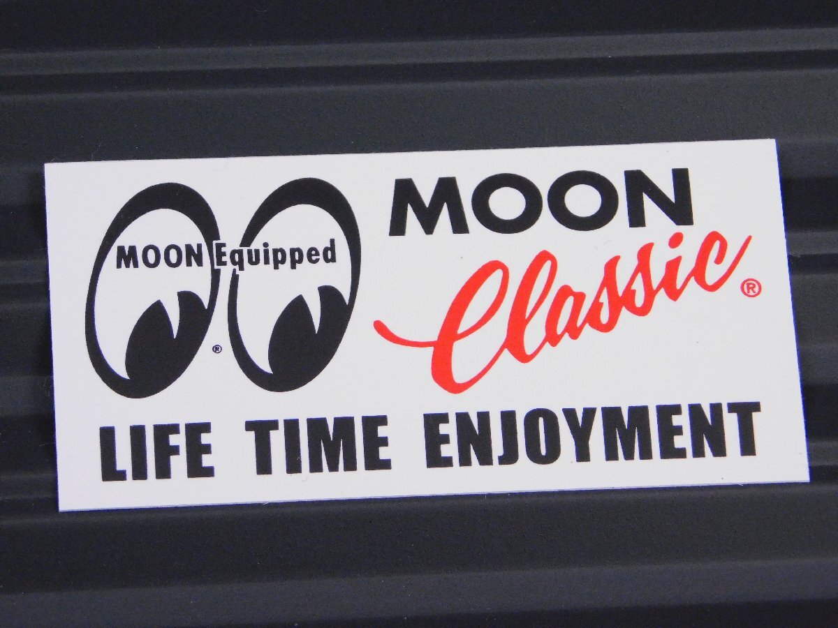 ◆送料\110◆【MOON Equipped・ムーンイクイップド】※《MOON Classic ロゴステッカー》 QDM002拍卖