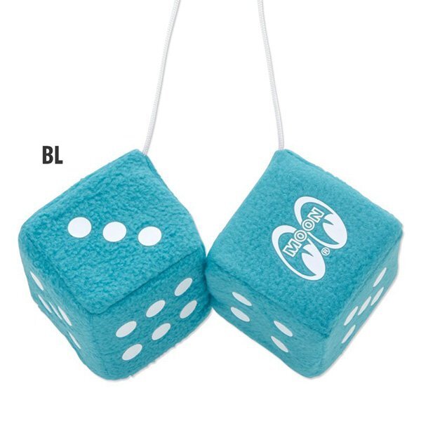 ◆送料無料◆【MOONEYES・ムーンアイズ】※《ファジーダイス / ブルー】 MG878BL ルームミラーアクセサリー拍卖