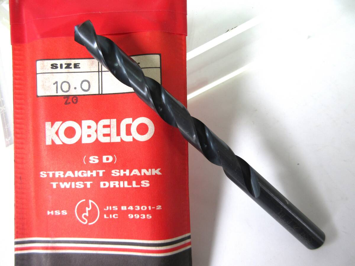 未使用品在庫処分 KOBELCOコベルコ HSSドリル ドリル径Φ10.0(Φ10.1、Φ10.2、Φ10.4にも変更可能です)拍卖