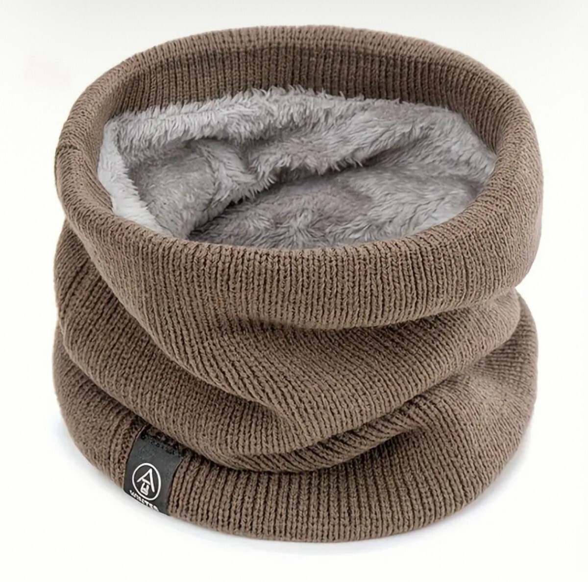 NU439529 カーキー ユニセックス ボアフリース裏地 ネックゲイター拍卖