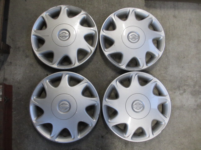 日産純正13インチホイルキャップ4枚 ホイルカバー拍卖