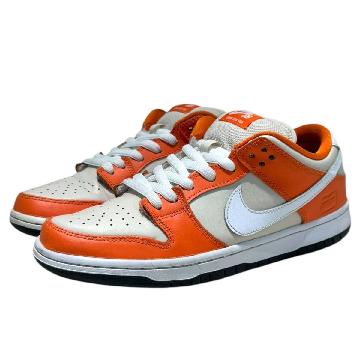 NIKE (ナイキ) DUNK LOW ORANGE BOX ローカットスニーカー ダンク ロウ 313170ー811 26.5cm US8.5 オレンジ メンズ/006拍卖