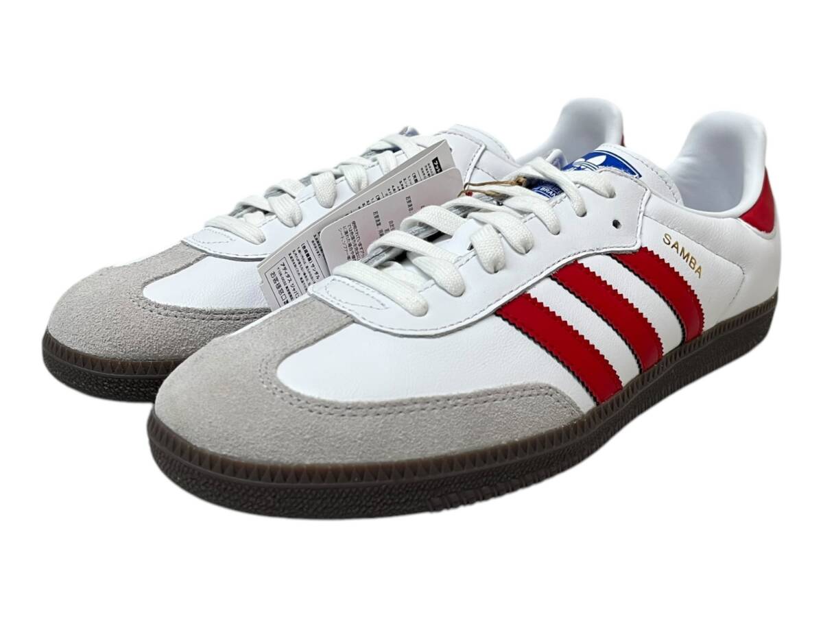 adidas (アディダス) Samba OG サンバ スニーカー ローカット シューズ IG1025 28cm US10 レッド メンズ/027拍卖