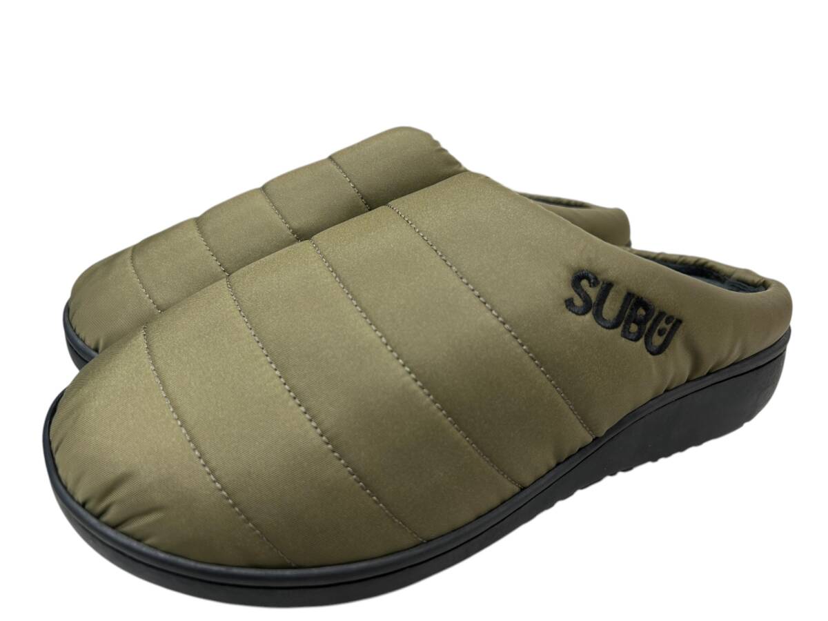 SUBU (スブ) MOUTAIN KHAKI マウンテンカーキ サンダル 冬用 中綿 00 20.0-21.5cm 2023AW レディース/027拍卖