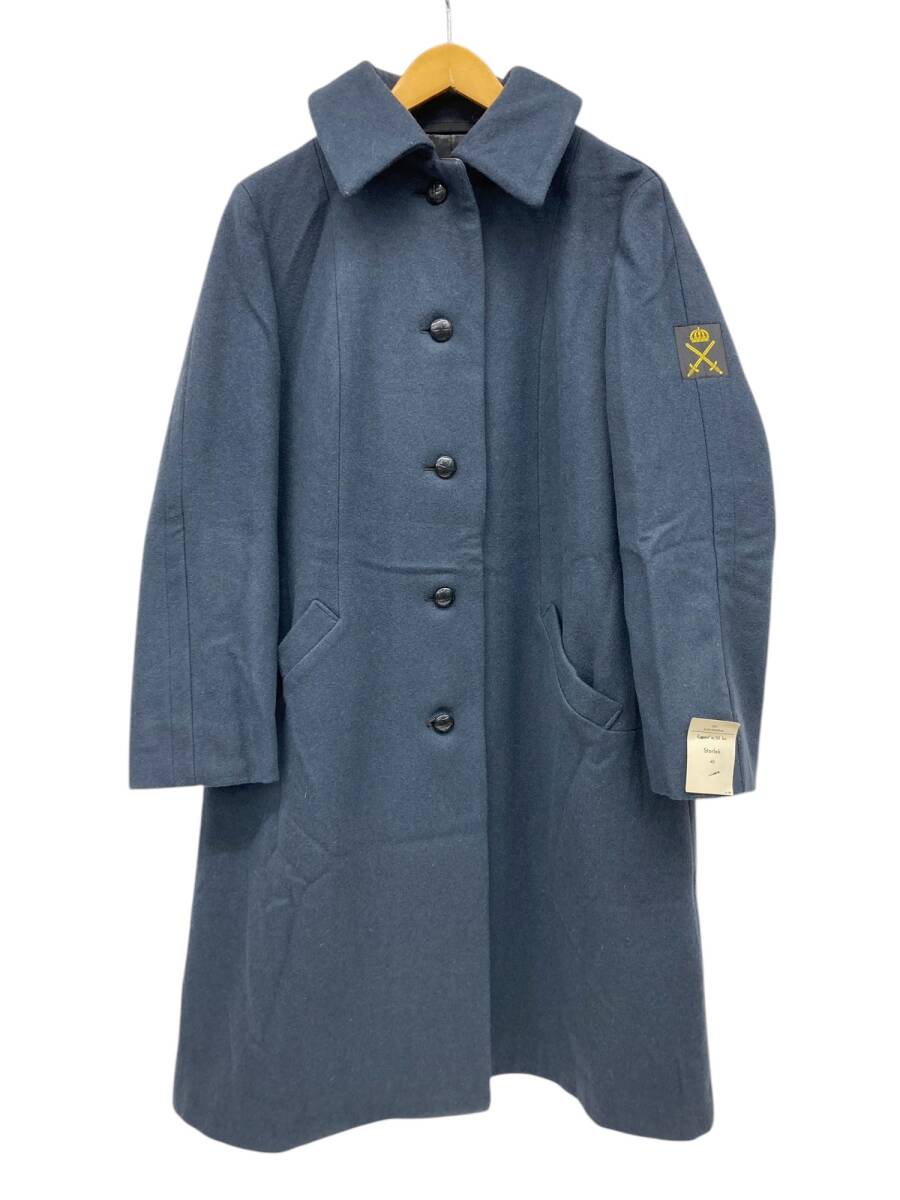 軍物 EURO スウェーデン軍 ミリタリーコート CBV KARLSKRONA 40 ネイビー系 メンズ/028拍卖