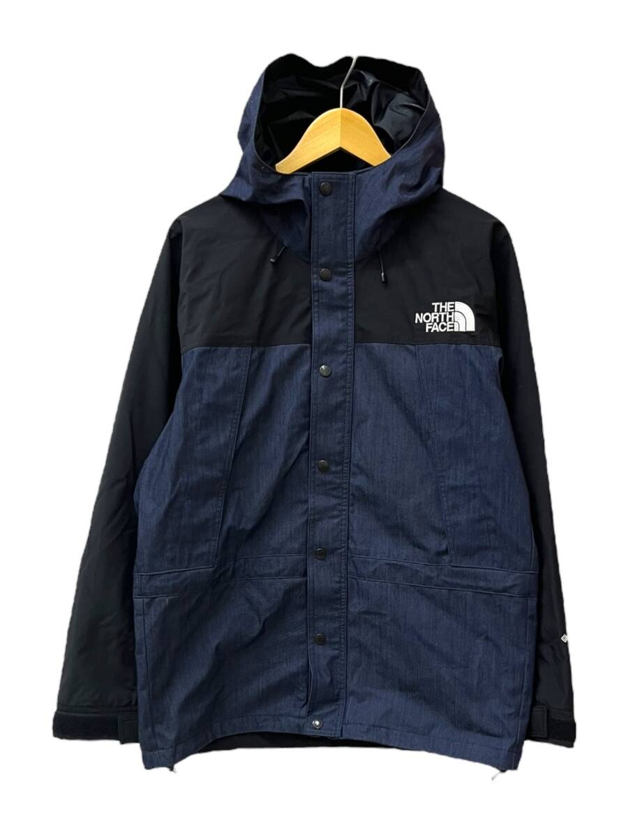 THE NORTH FACE (ザノースフェイス) マウンテンライトデニムジャケット GORE-TEX ゴアテックス NP12032 L ネイビー メンズ/065拍卖