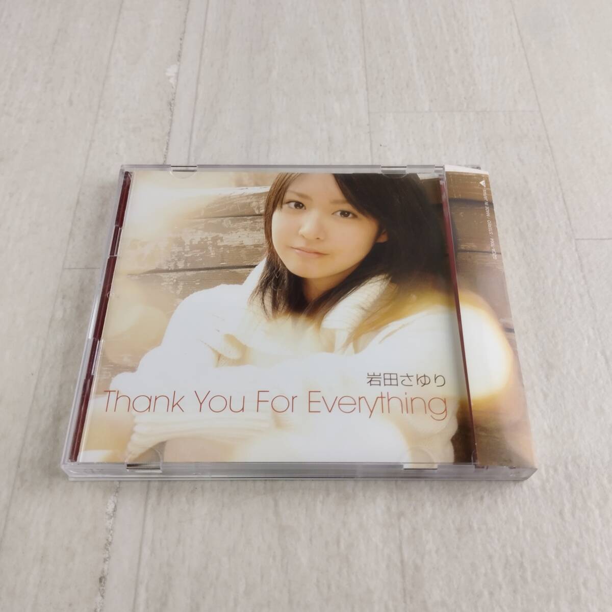 1MC17 CD 岩田さゆり Thank You For Everything 限定盤 名探偵コナン 帯付き拍卖