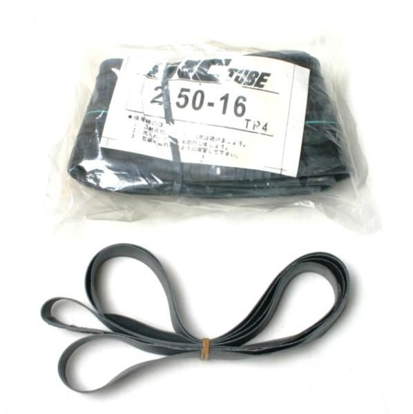 IRCチューブ +リムバンドセット 2.50-16 TR4拍卖