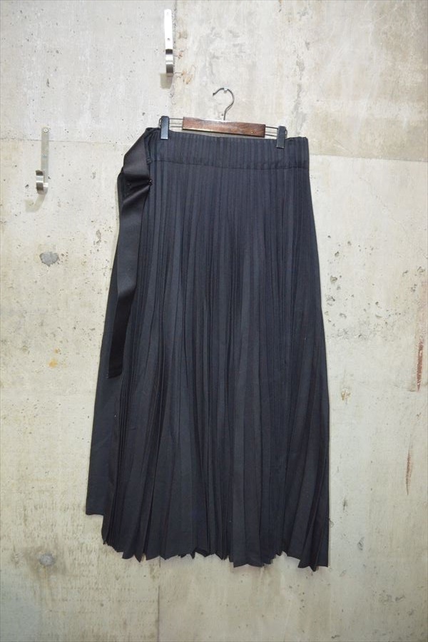 ハイク HYKE プリーツ ラップ スカート 2 D7246拍卖