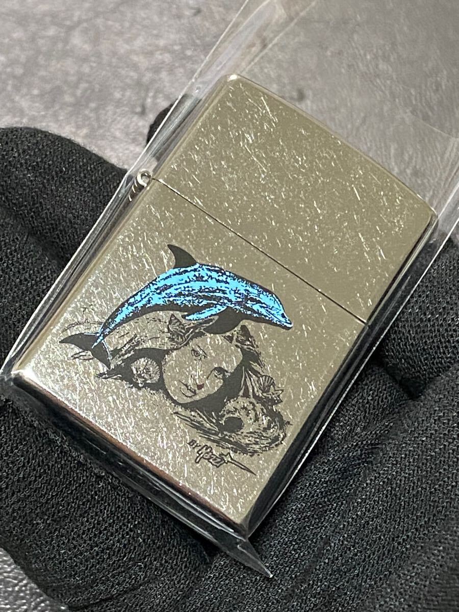 zippo ガール シルバーダスト 特殊加工 希少モデル 2015年製 ② シルバーインナー 2015年製 拍卖