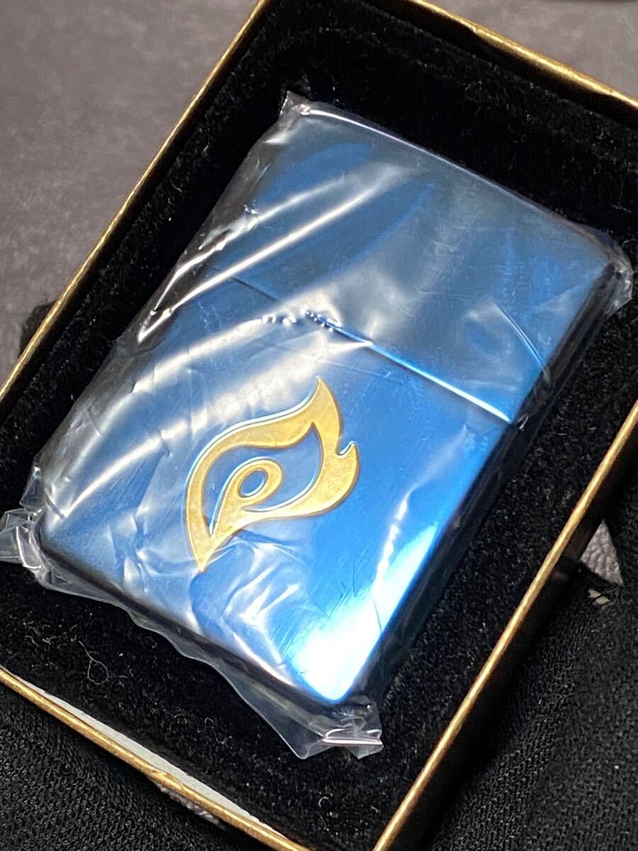 zippo キリン ファイヤ ブルーチタン 両面刻印 希少モデル ヴィンテージ 2002年製 KIRIN FIRE ケース 保証書付き拍卖