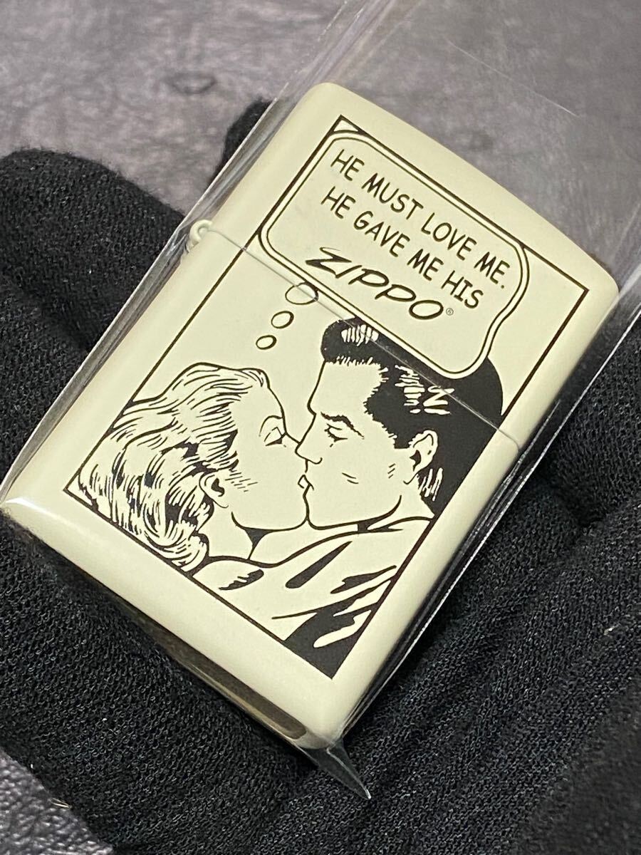 zippo Kiss LOVE 前面加工 希少モデル 2016年製 シルバーインナー 2016年製 拍卖