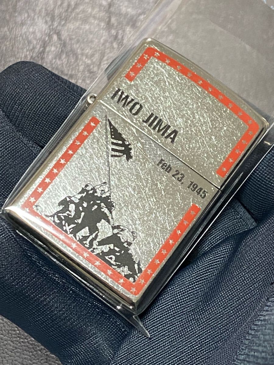 zippo 硫黄島 シルバーダスト 特殊加工 希少モデル 2018年製 IWO JIMA シルバーインナー 2018年製 拍卖