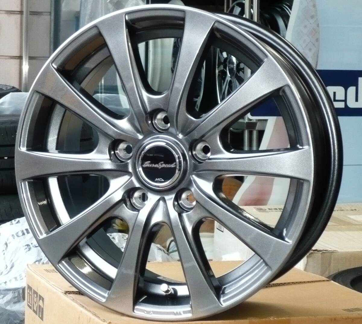 税込! ZWR80G系 ノア・VOXYハイブリッド用 ホイール 「ユーロスピード G10」 新品1台分拍卖