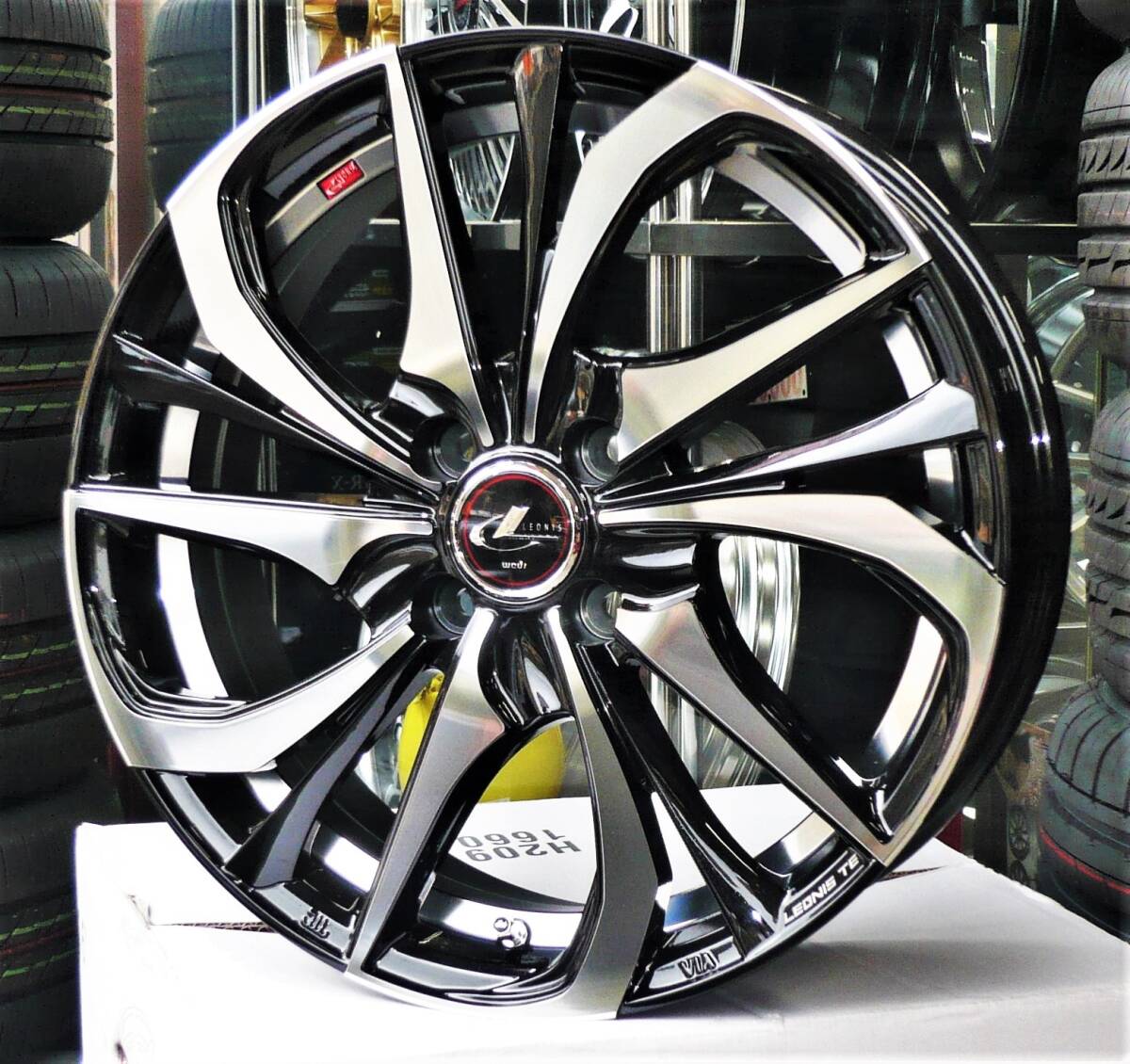 税込! MN71S系 クロスビー用ホイール 「レオニスTE」 新品1台分拍卖