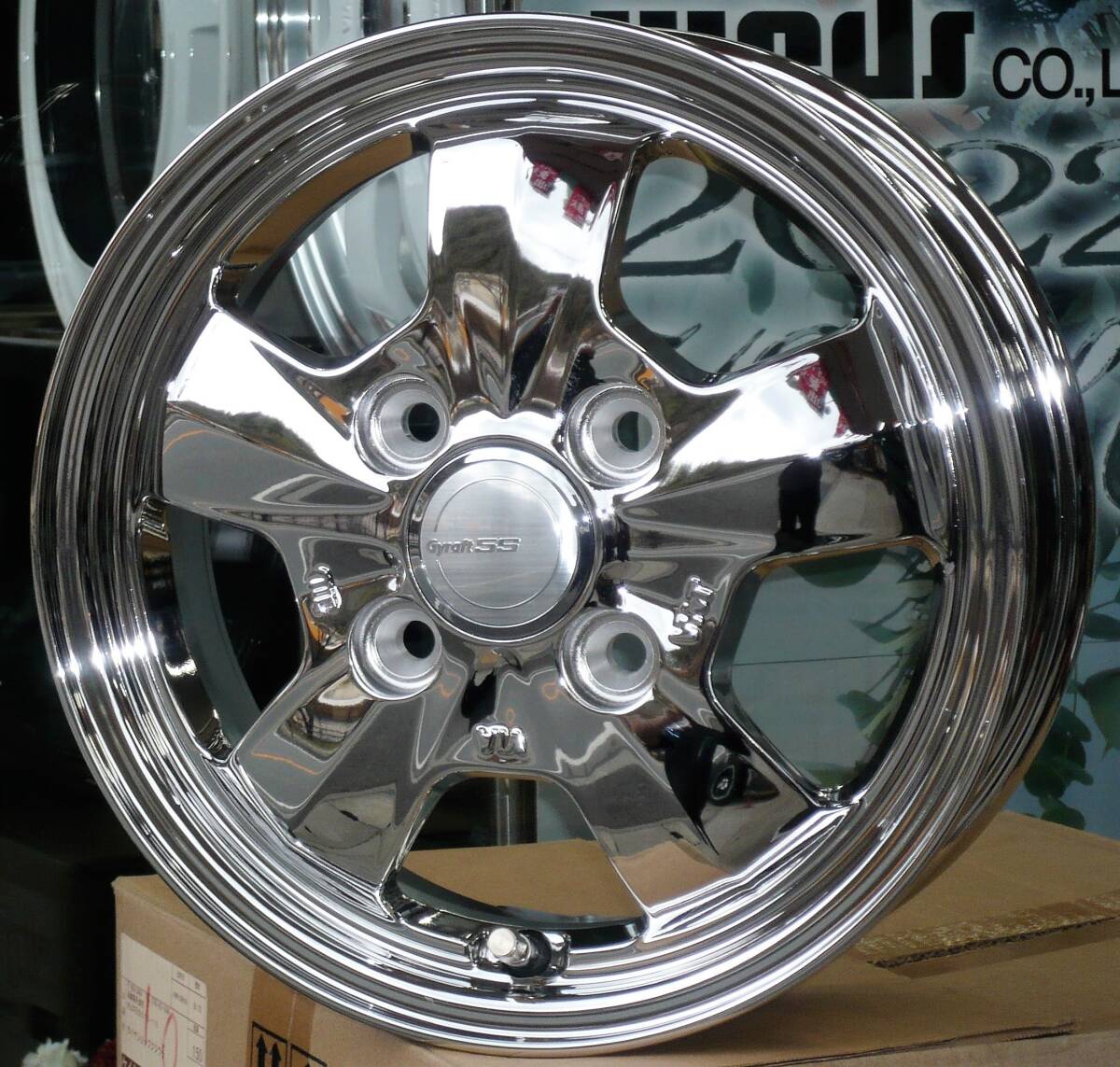 税込! S700V/S710V系 ハイゼット カーゴ用 アルミホイール 「GYARFT 5S」 新品1台分拍卖