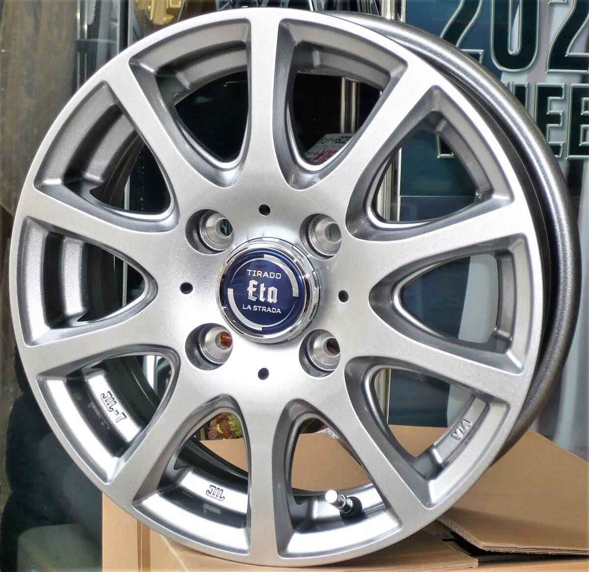 税込! M20/VM20/VNM20系 NV200用 車検対応ホイール 「ティラード・イータ」 新品1台分拍卖