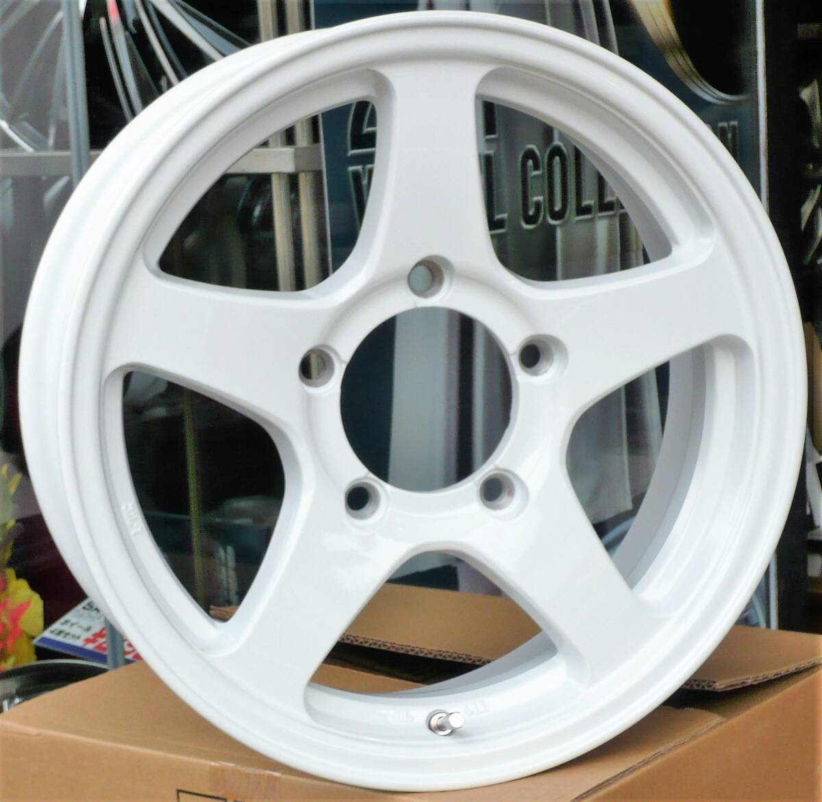 税込! ジムニー用ホイール 「オフパフォーマーRT5N+Ⅱ」 新品1台分拍卖