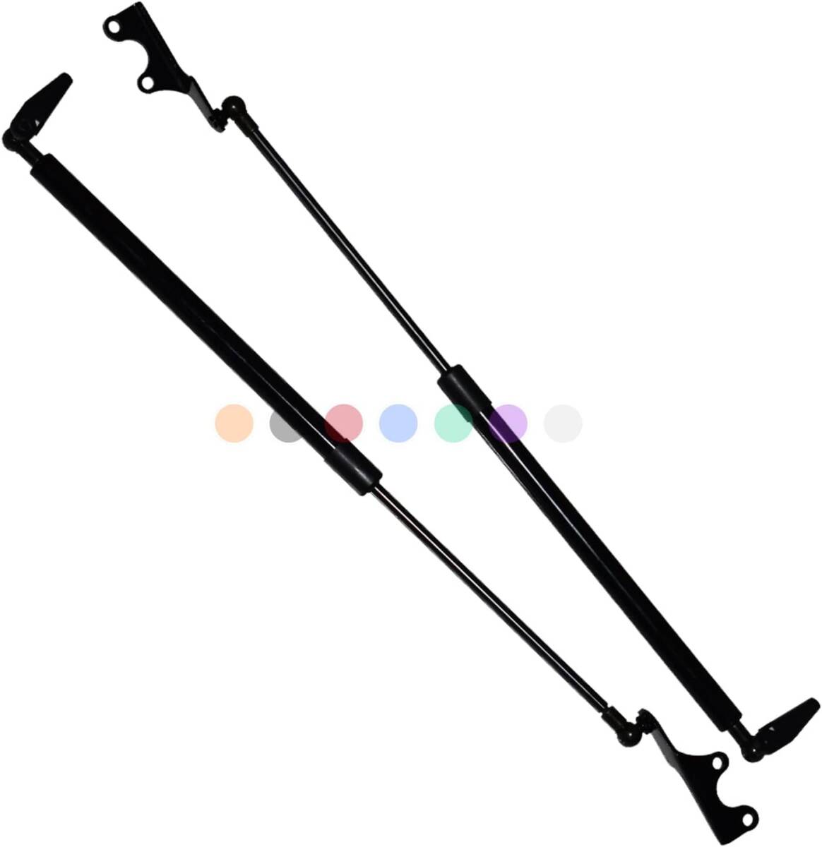 【スムーズな開閉を実現】トヨタ ヴィッツ SCP10/NCP15/NCP10/NCP13/SCP13 (1999-2005) 用リアゲートダンパー 左右セット (ブラック)拍卖