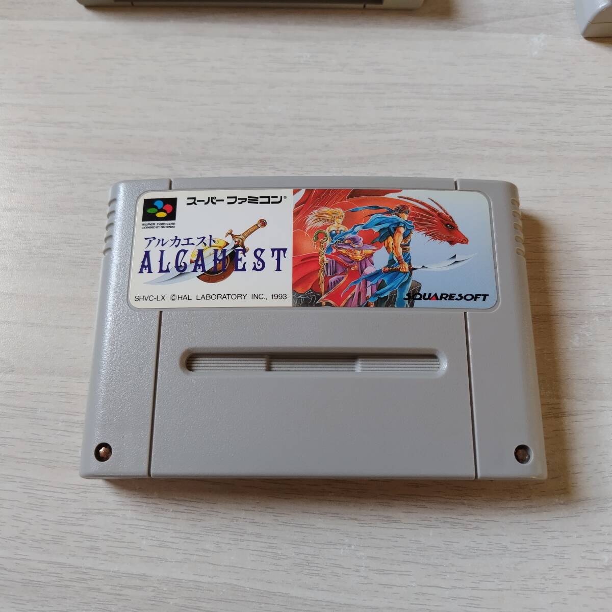☆SFC アルカエスト    レターパックライト SFC 5本まで N64 6本まで同梱可☆wel拍卖