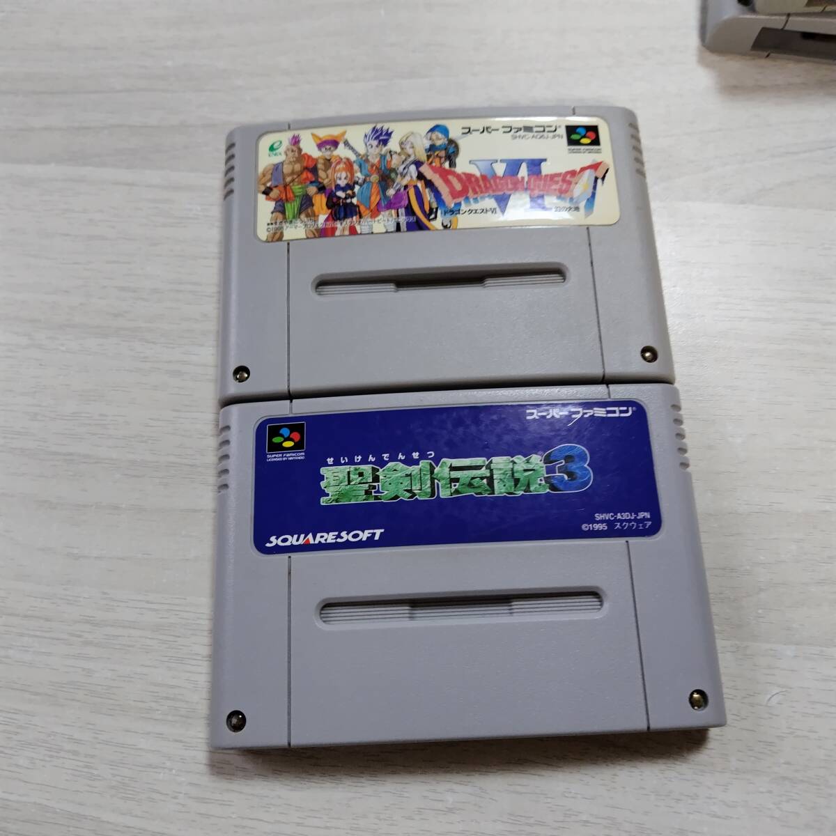 ☆即決 SFC 聖剣伝説3 ドラゴンクエストVI 幻の大地  レターパックライト SFC 5本まで N64 6本まで同梱可☆wel拍卖