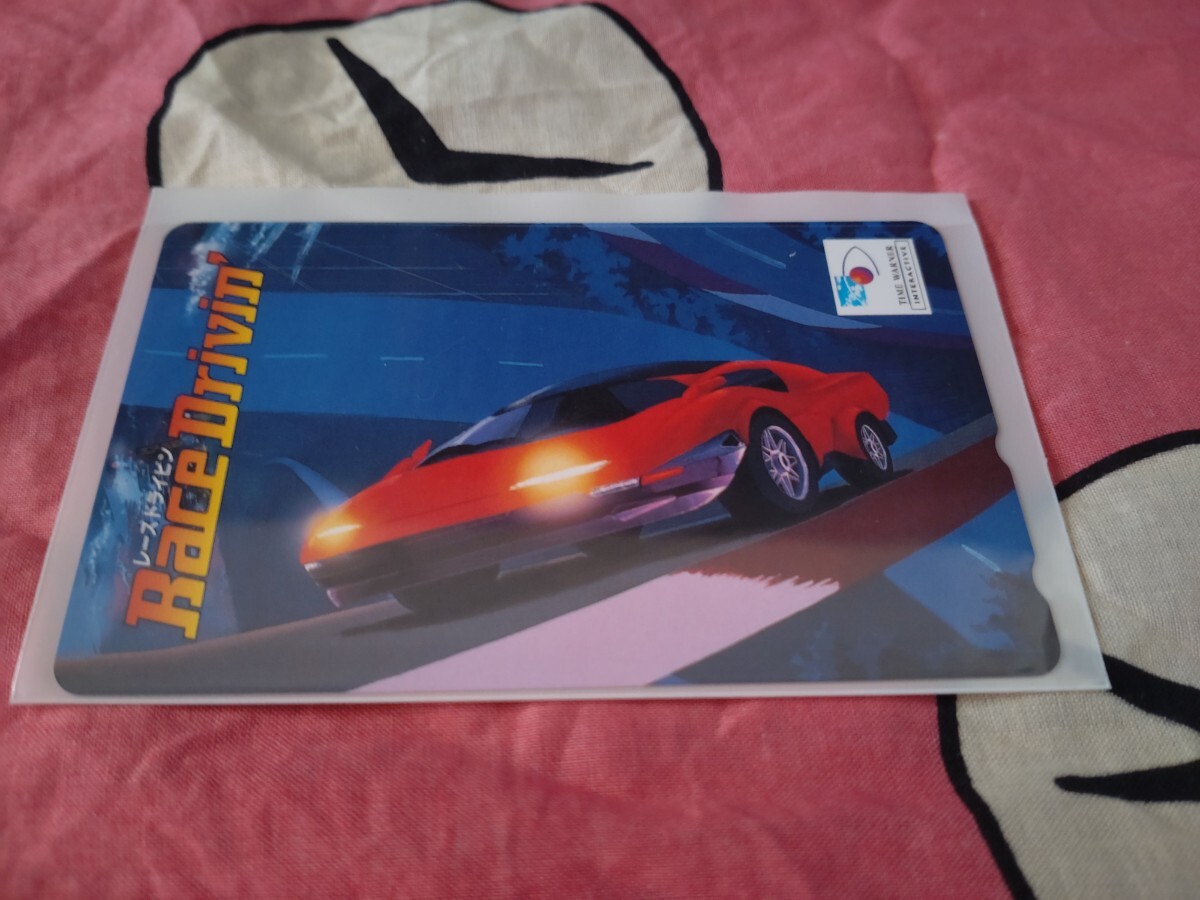 テレホンカード ドリームキャスト レースドライビン 50度拍卖