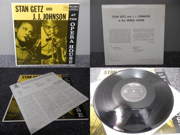 STAN GETZ・スタン・ゲッツ & J.J JKHNSON / AT THE OPERA HOUSE (国内盤) LP盤・20MJ0051拍卖