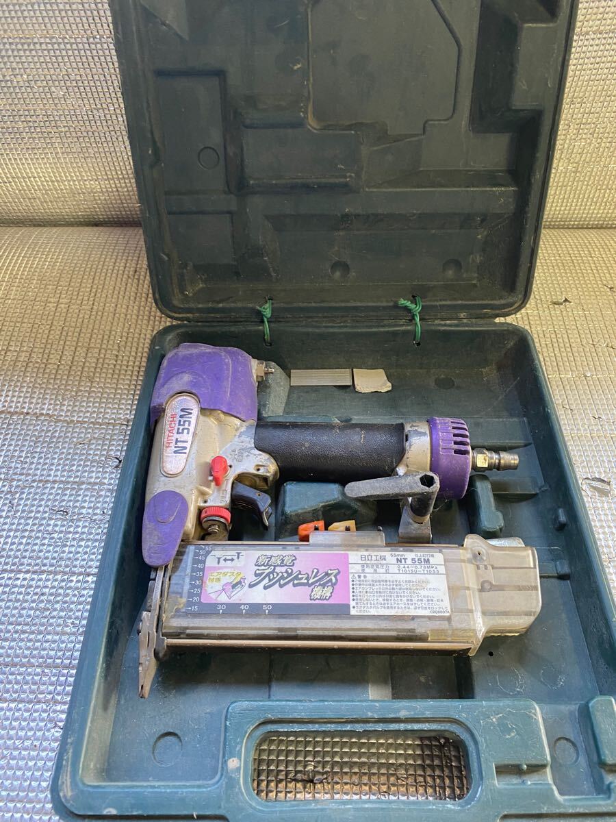 日立工機 HITACHI NT55M 仕上釘打機 中古拍卖
