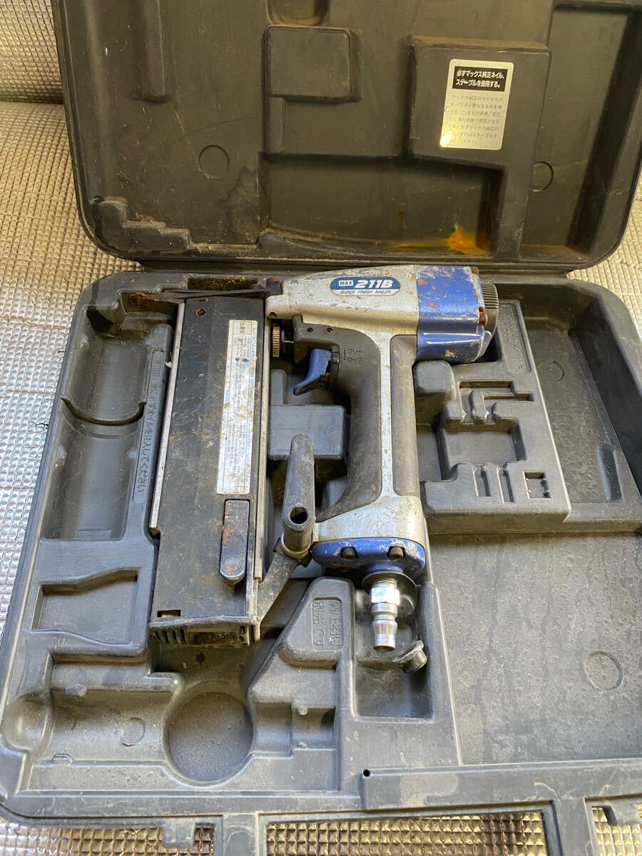 MAX 50mm常圧フィニッシュネイラ TA-211B-FD/SF50MO 中古品拍卖