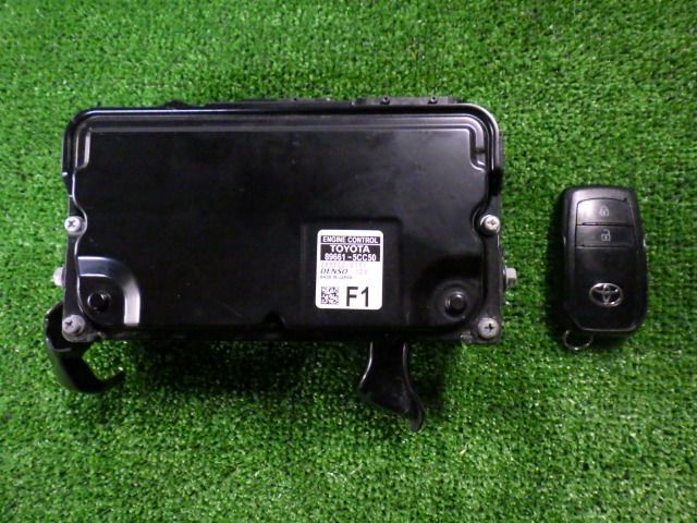 ★アクア B MXPK10★エンジンコンピューター スマートキー セット トヨタ 純正 中古 89661-5CC50拍卖