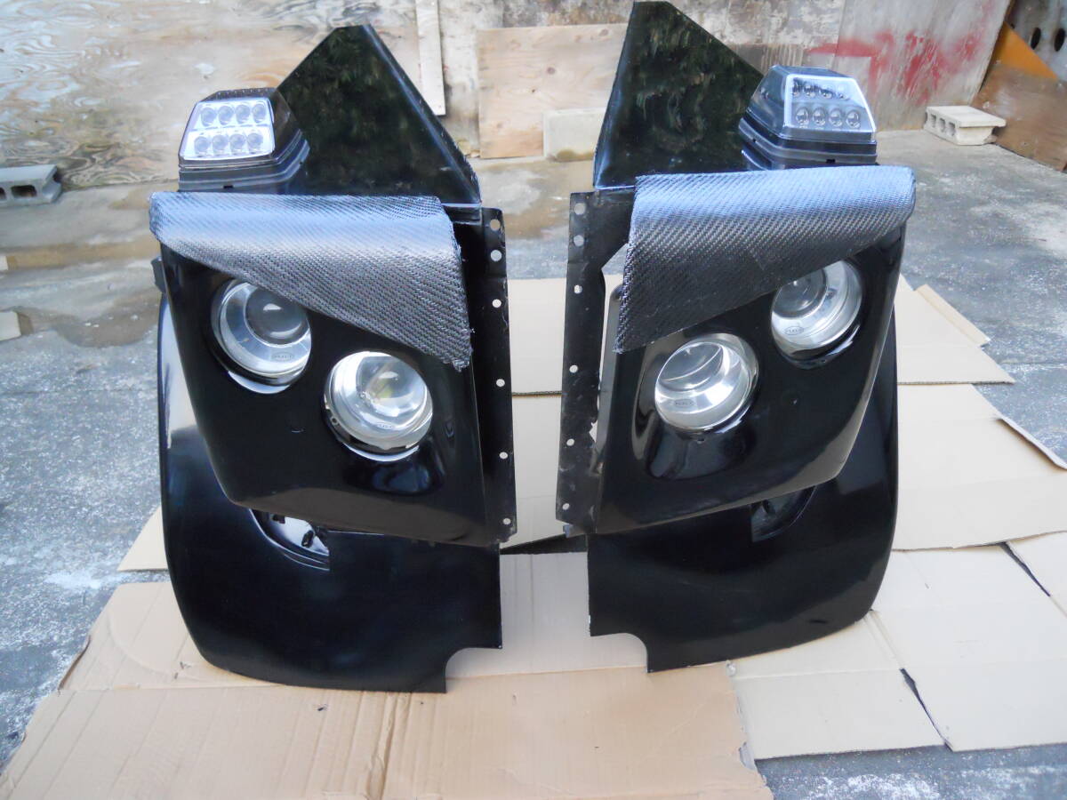 ベンツ W463 ART ヘッドライト オーバーフェンダー一式G63 G65AMG G500 G320 300GEL G55G320 BRABUSベンツ300GE G55G350ゲレンデ G463拍卖