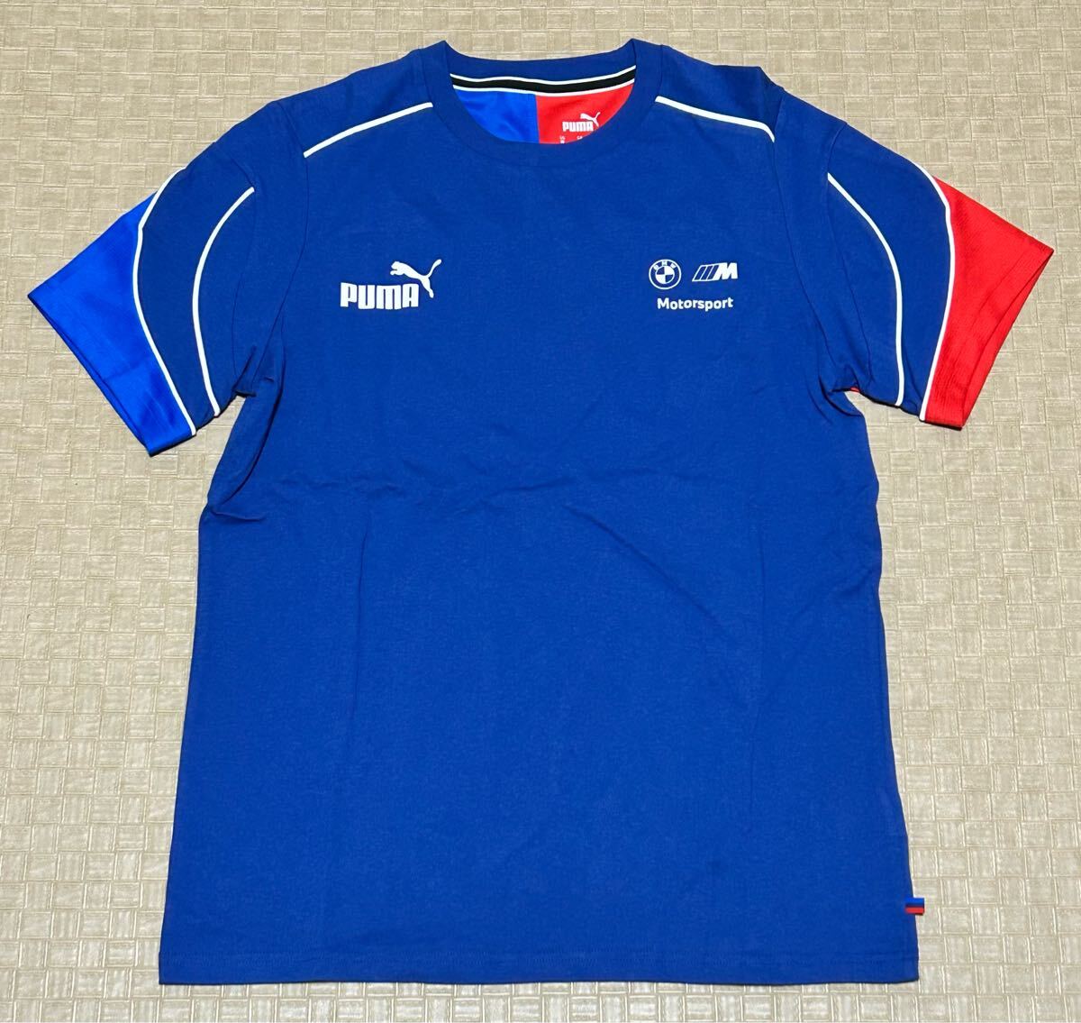 新品・M (US サイズ)・PUMA・BMW MMS MT7+ プーマ・モータースポーツ 半袖 Tシャツ拍卖