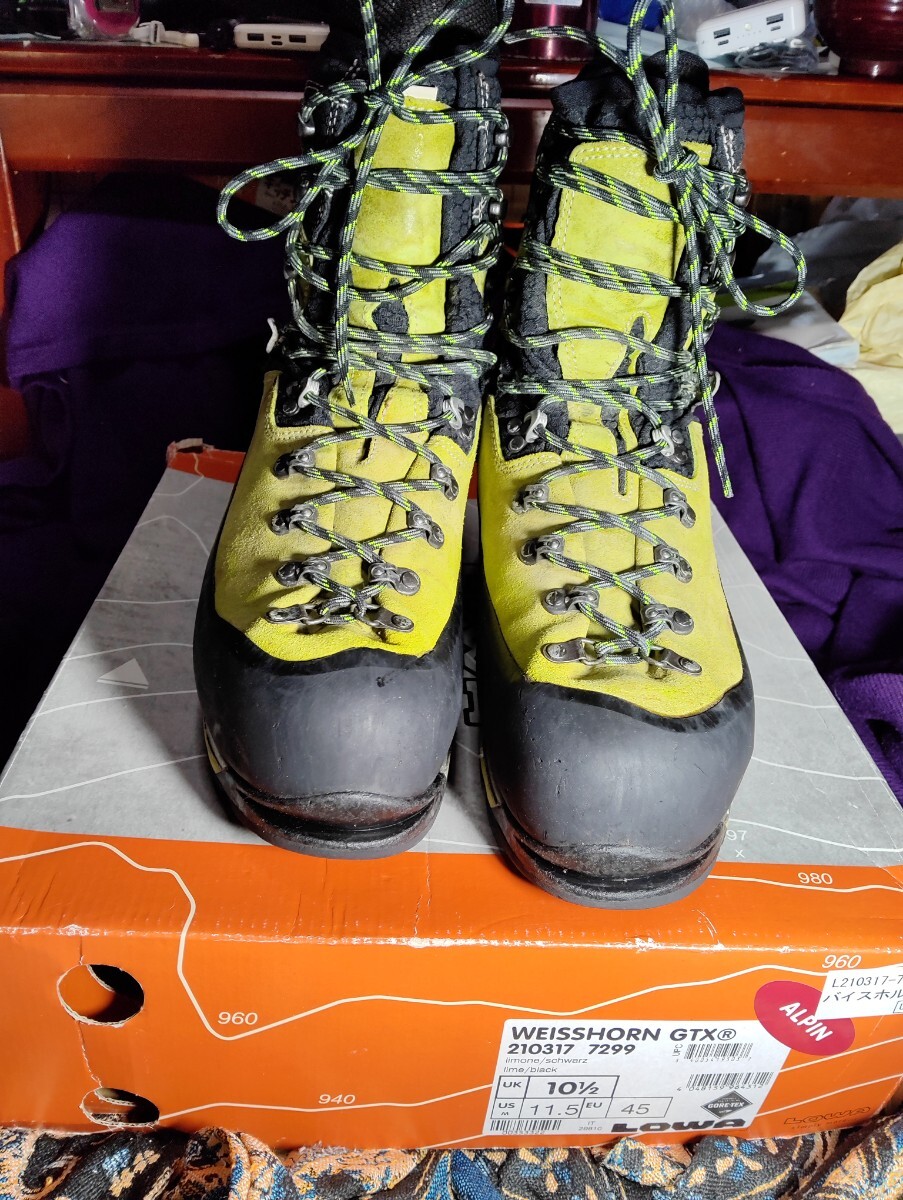 美品 LOWA ローバー アルパインGT 雪山 登山靴 UK10.5 日本サイズ29cm ゴアテックス バックカントリー拍卖