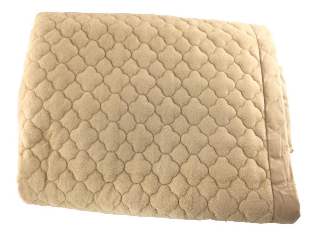 洗えるキルトラグ 防ダニ 抗菌防臭 タオル地 綿100% 床暖房 ホットカーペットOK 2.9畳 185x240cm 厚み15mm ブラウン拍卖