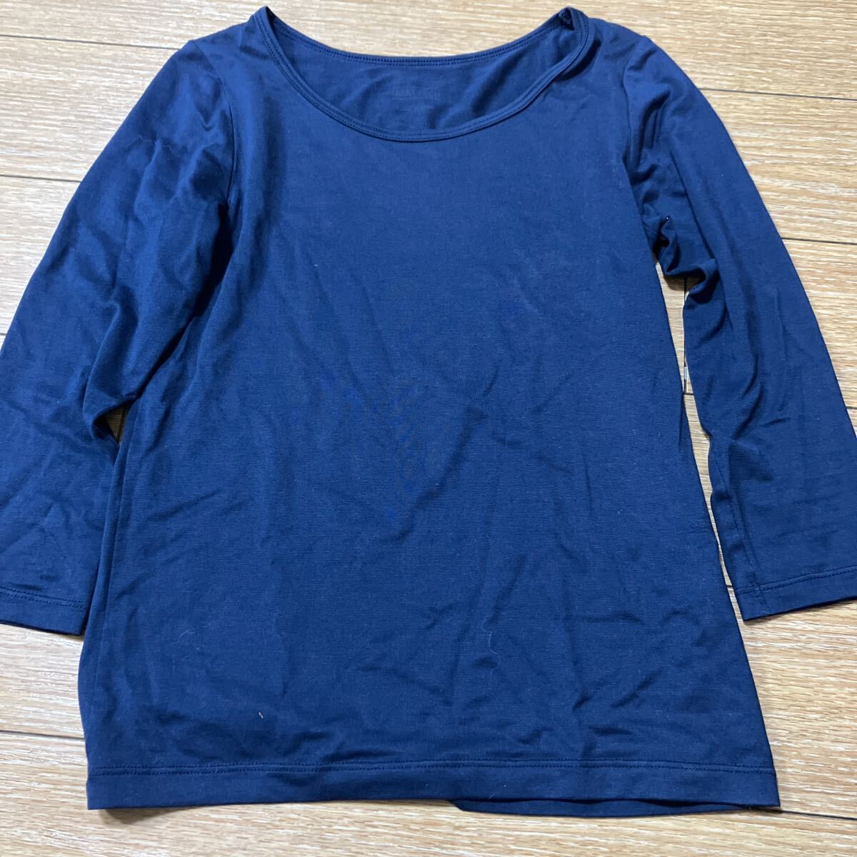 UNIQLO ユニクロ ヒートテックキッズ120 ネイビー拍卖