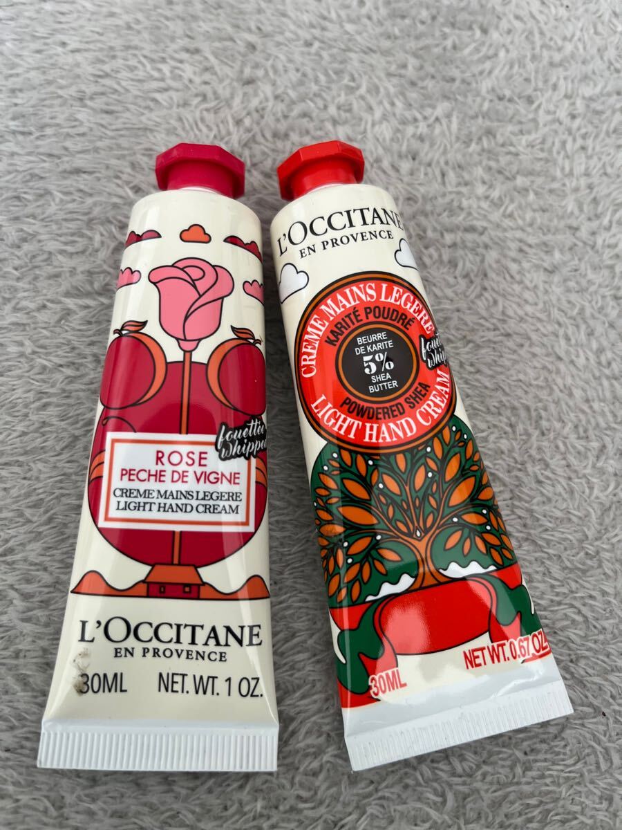 新品未使用 L'Occitane ハンドクリーム 2本セット 30ml拍卖