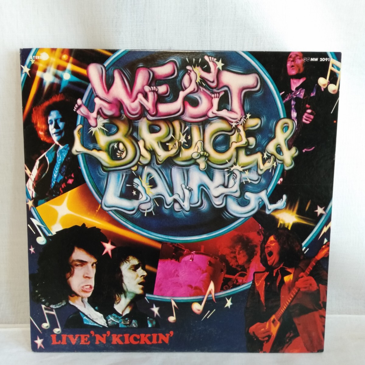 た946 ウエスト ブルース&レイング・ライヴ West Bruce Laing Live レコード LP EP 何枚でも送料一律1,000円 再生未確認 拍卖