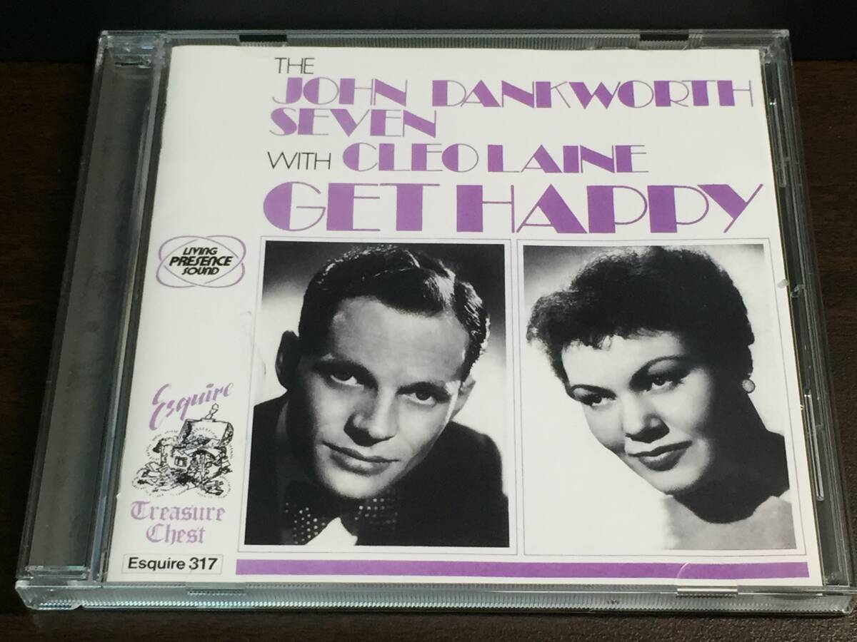 003/ the john dankworth seven with cleo laine get happy / ジョン・ダンクワース・セヴン / ゲット・ハッピー拍卖