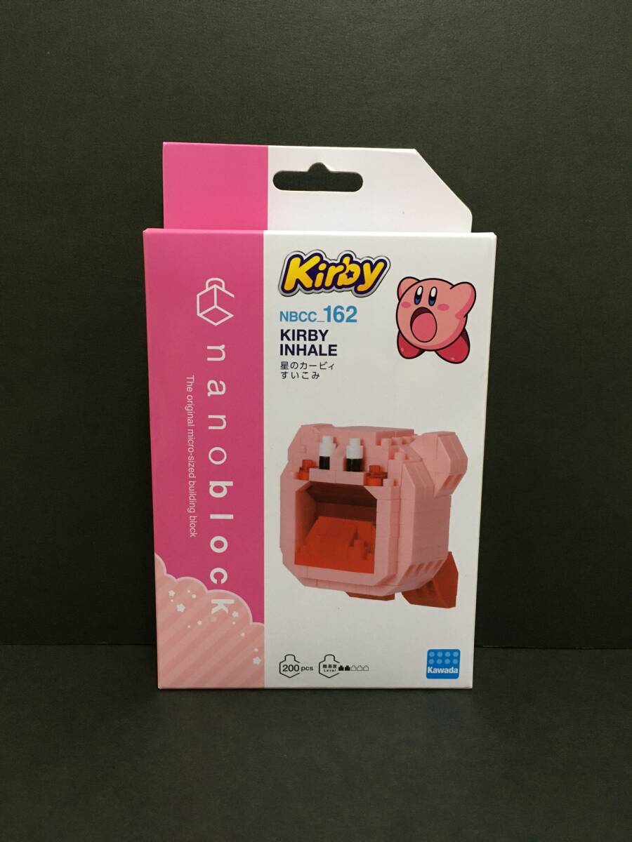 nanoblock/ナノブロック 星のカービィ☆彡 すいこみ☆ KIRBY INHALE 新品未開封品 KAWADA Kirby拍卖