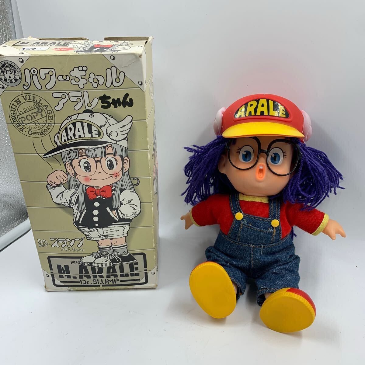 【TE335】Dr スランプ アラレちゃん ポピー 昭和レトロ 当時物 ソフビ フィギュア拍卖