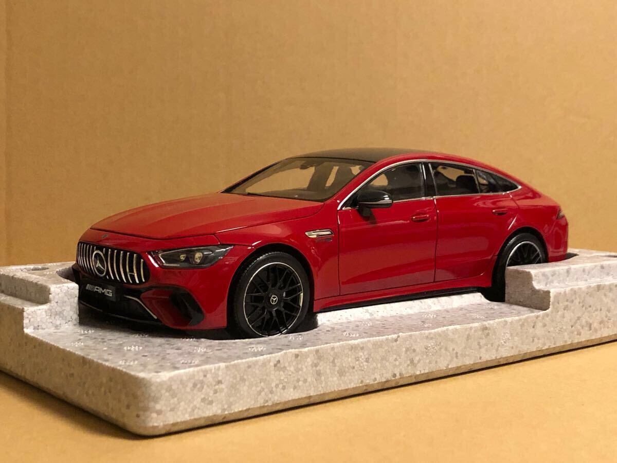 メルセデスベンツ コレクション 1/18 メルセデスAMG GT 63 S 4matic+ ジュピターレッド (X290) Jupiter Red ディーラー特注 AMG GT 4ドア拍卖