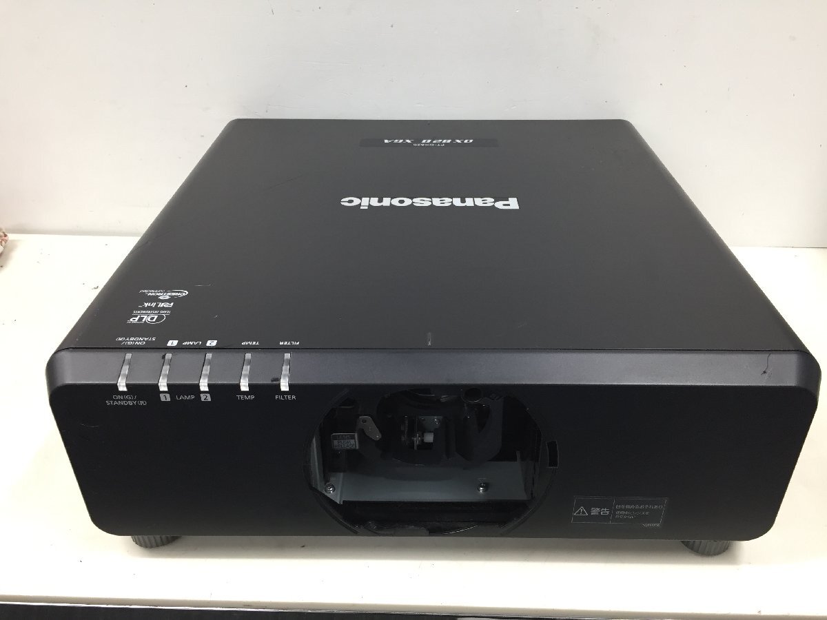 Panasonic DLPプロジェクター PT-DX820JB 本体のみ ジャンク品 部品取り (管2FW)拍卖