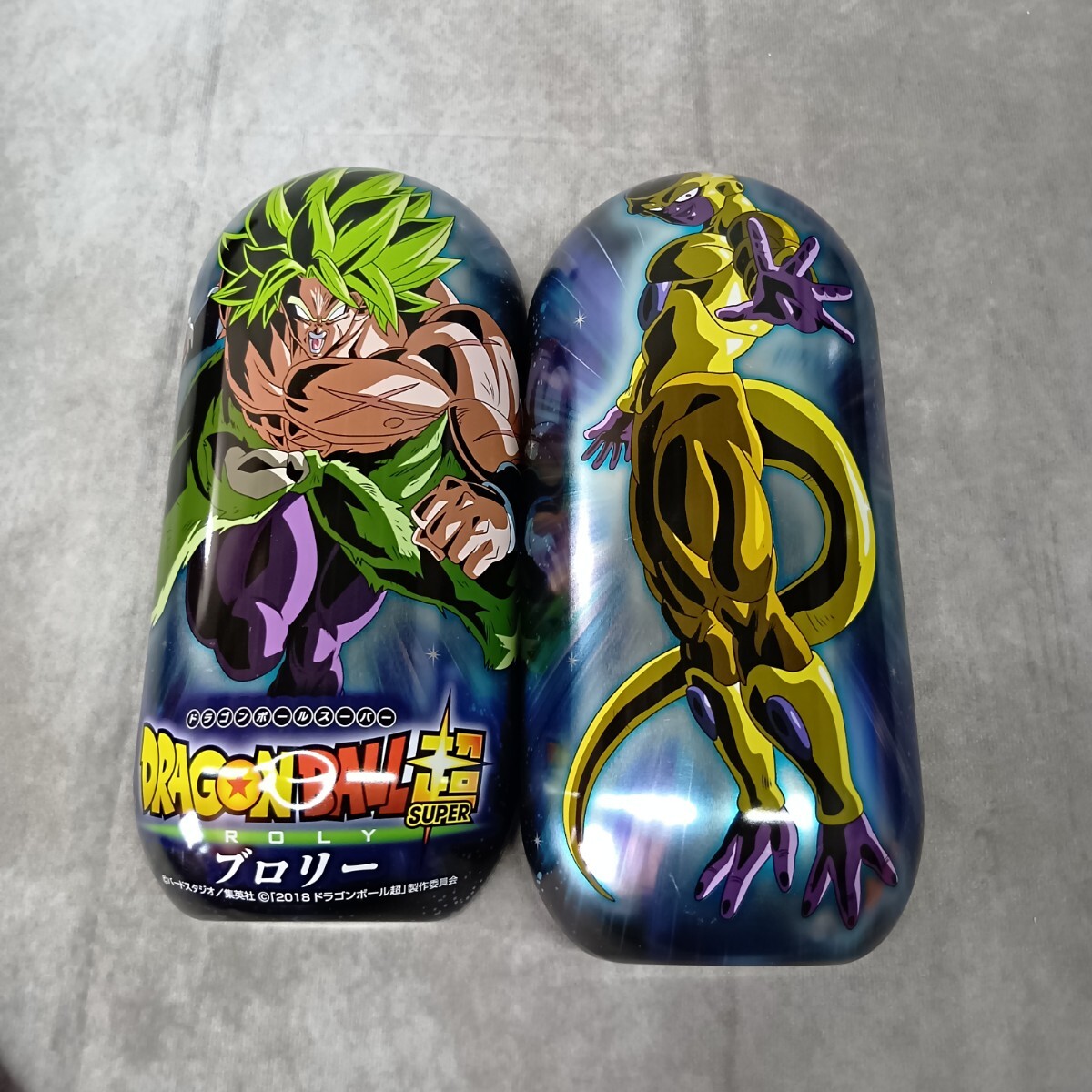 ドラゴンボール超 ブリキ缶 2018年 ドラゴンボールスーパー ブロリー フリーザ 缶のみ 60サイズ拍卖